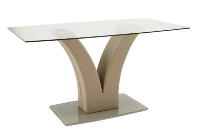 Collection - Oriana 150cm Pedestal Table - Glass